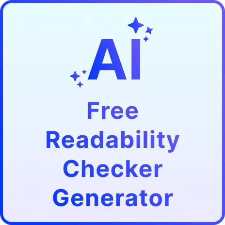 Free AI Readability Checker, Free Online Readability Analyzer Free AI Readability Checker, Free Online Readability Analyzer